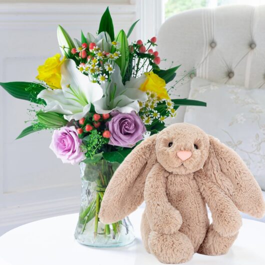 Glaze & Jellycat® Bashful Beige Bunny