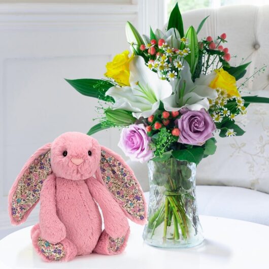 Glaze & Jellycat® Blossom Pink Blossom Bunny