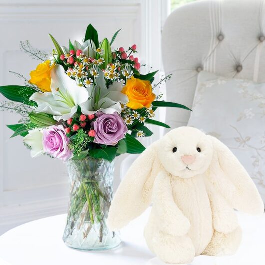 Glaze & Jellycat® Cream Bunny