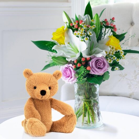 Glaze & Jellycat® Rufus Bear (29cm)