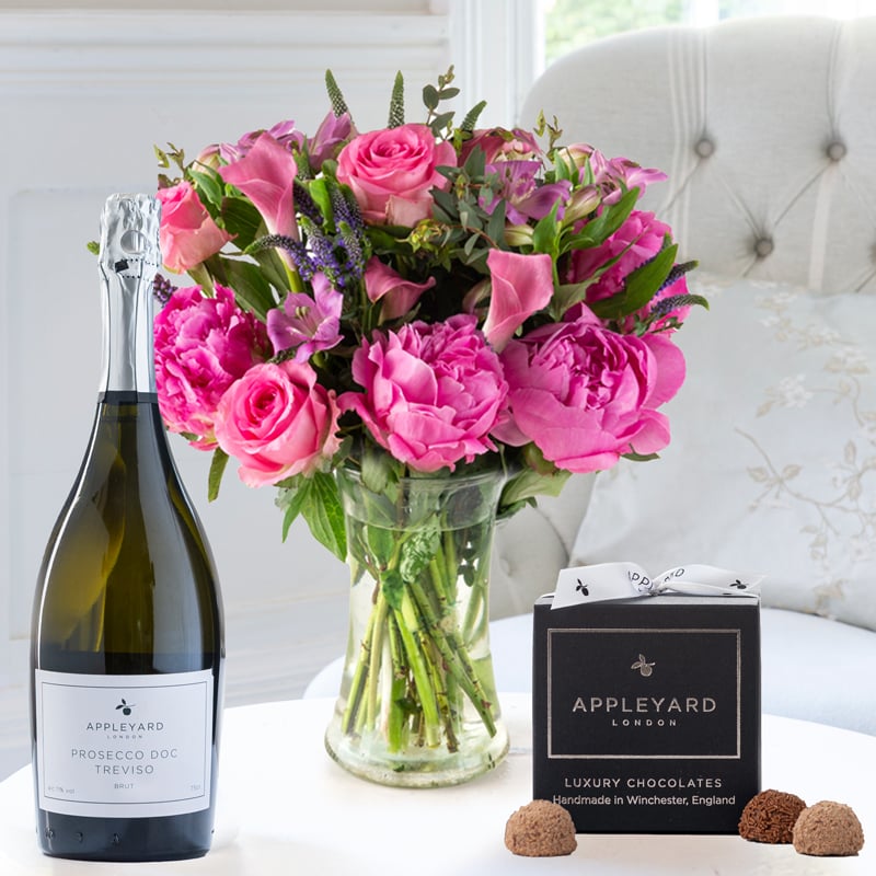 Midsummer Melody, Prosecco & 12 Mixed Truffles